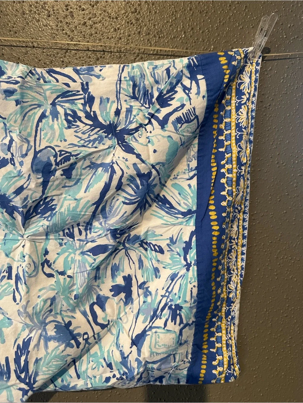 Pottery Barn Kids x Lilly Pulitzer Exclusive Elephant Appeal Pillow Sham